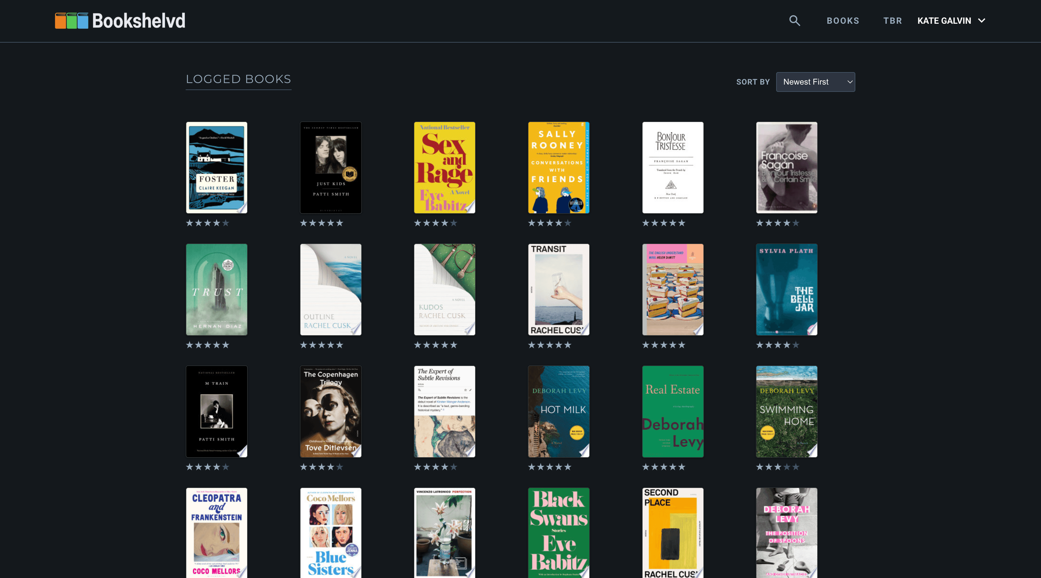 Bookshelvd